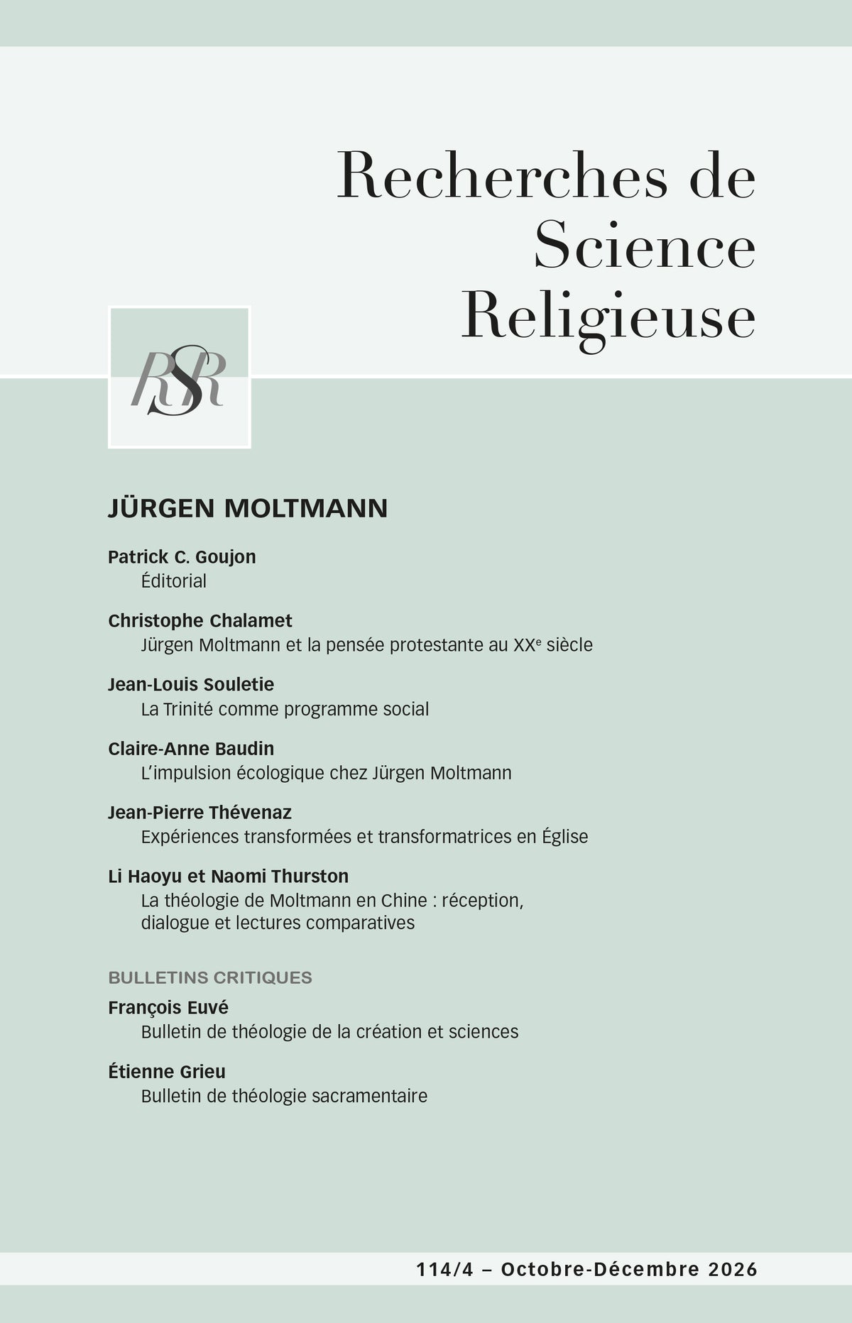 Jürgen Moltmann