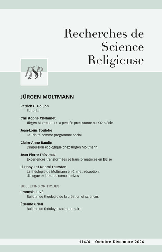 Jürgen Moltmann