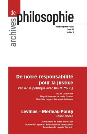 De notre responsabilité pour la justice - Penser le politique avec Iris M. Young